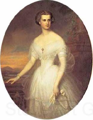 Elizabeth Siddal Portrait of Elisabeth of Bavaria Spain oil painting art